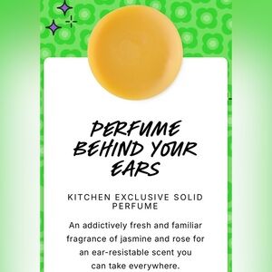 LUSH Perfum Behind your Ears Solid Perfum